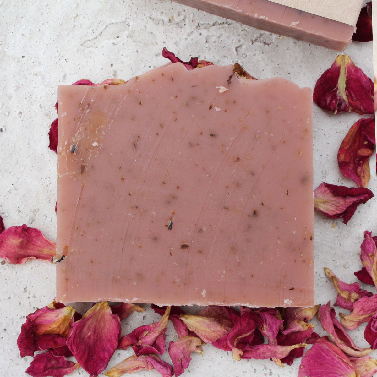 Unscented Rose Clay Goat Milk Soap