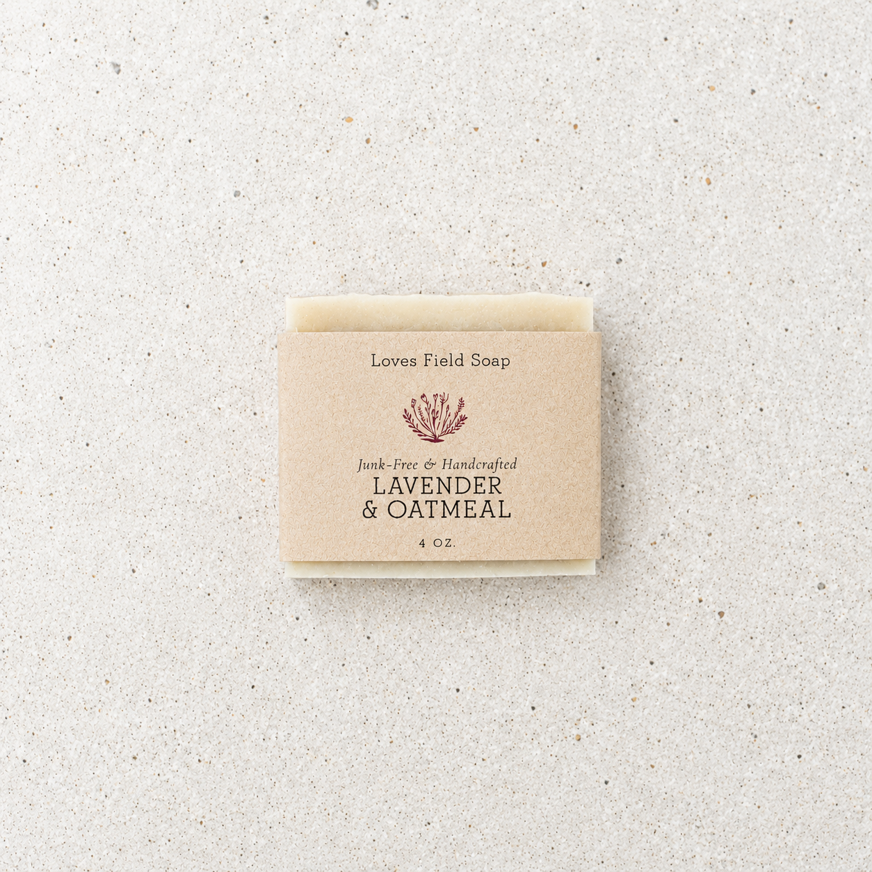 Lavender Oatmeal Goat Milk Soap